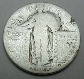 1926 P Standing Liberty Quarter 90 Silver G - Good