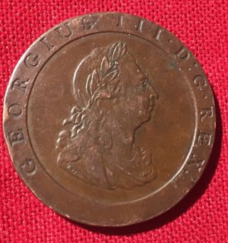 United Kingdom Cartwheel One Pence 1797 George Iii