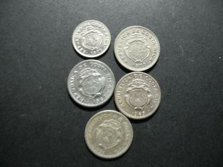 4087 - Costa Rica - Five Coins