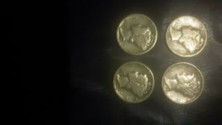 (2) 1936 S And (2) 1937 S Liberty Dimes
