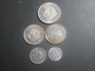 4059 - Costa Rica - Five Coins
