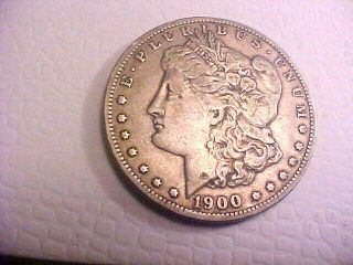 1900 - O Morgan Silver Dollar Hard To Find Coin