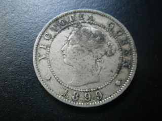 Jamaica 1899 Half Penny (fine)