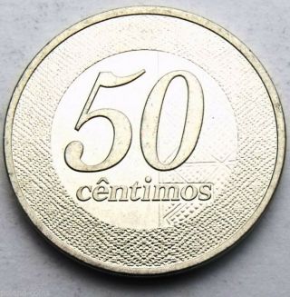 Angola 50 Centimos 2012 - Issue Coin