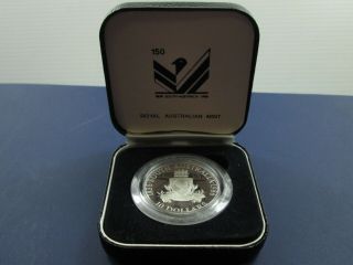 South Australia 10 Dollars Commemorative Silver Proof - With Case (no)