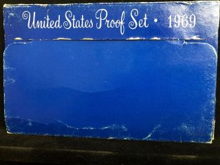 1969 United States Proof Set W/box 251