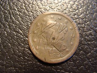 1845 Braided Hair Large Cent We Combine