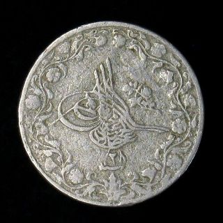 Ah1293//28 Year 28 (1902) Ottoman Empire Egypt 2/10 Qirsh Better Grade