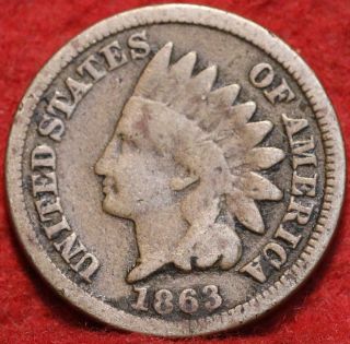 1863 Philadelphia Indian Head One Cent