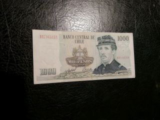 Chile Banknote 1000 Pesos 2004