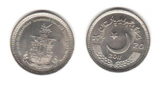 Pakistan 2011 20 Rupees 150 Year Lawrence College Ghora Gali Murree Coin Unc