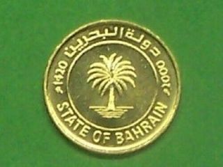 Bahrain 2000 10 Fils Coin Km17