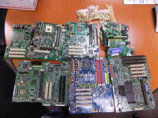 5 Lbs Of Gold Computer Scrap - Trimmed Fingers,  Slot Cards,  Motherboards