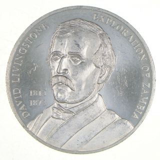 Silver - World Coin - 2002 Zambia 1000 Kwacha - World Silver Coin 31.  1g 514