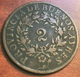 1854 Buenos Aires 2 Reales Vf On Ebay Chn