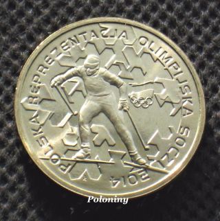 Coin Of Poland - 2014 Winter Olympic Games Sochi Russia