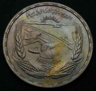 Egypt 1 Pound Ah1393/ad1973 - Silver - F.  A.  O.  - Xf/aunc - 2457