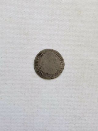 1796 Spanish 8 Reales Silver Coin