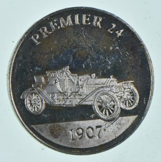 Sterling Silver - 1907 Premier 24 - 0.  925 Silver - 7.  8 Grams Round 950