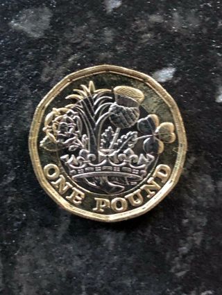 Royal 2018 12 Sided Circulated £1 One Pound Coin Bu Circulated England