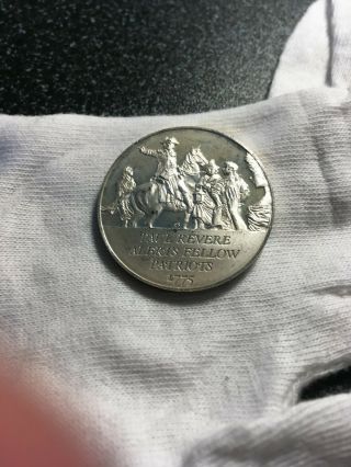 Sterling Silver Paul Revere.  925 Silver 14.  5 Grams Round