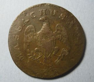 1788 Massachusetts Cent (r.  10.  L) –