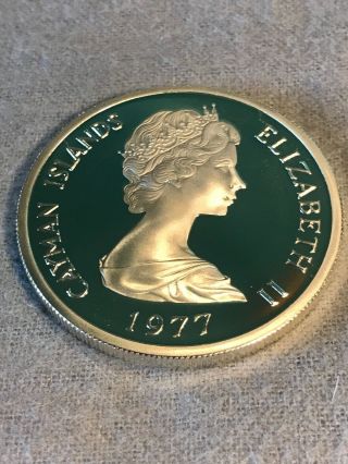 1966 Bahama Islands Five Dollars Silver Coin (132)