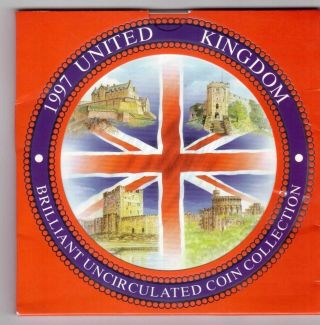 1997 Great Britain / Northern Ireland Uk - Official British Unc Set (9)