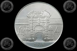 Malta 4 Liri 1976 (fort Manoel Gate) Silver Commemorative Coin (km 41) Xf