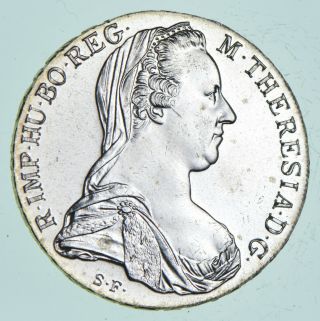 Stunning - 1780 Austria Maria Theresa Silver Thaler 816