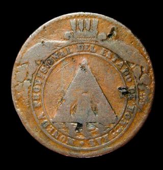 1862 T A Honduras 2 Pesos Km 25 Scarce