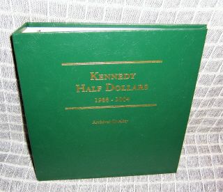45 Jfk Halves - Archival Quality Album - - W/ Proofs (3 Silver W/ $26 Guide Value)