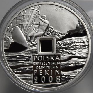 Poland 2008 10 Zlotych Silver Proof Ag The 29th Olympic Games: Beijing 2008