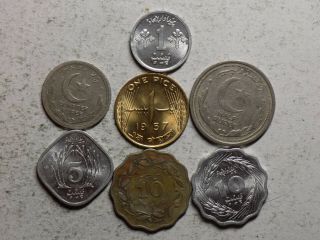 Pakistan 7 Coin Set (n25)