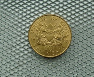 Kenya 10 Cents 1967