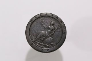 Uk Gb Penny 1797 Details B21 O20