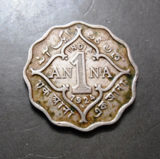 British India - George V - One Anna - 1 Anna - 1924 - Bombay - Key Date