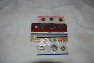 The United States 1984 Uncirculated Coin Set With D And P Marks