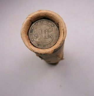 Wheat Penny Cent Roll - Bank Of America San Francisco - 3c,  Silver 3c