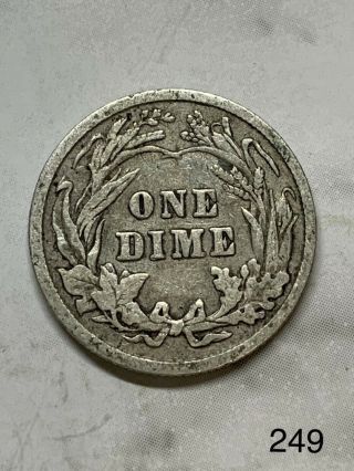 1902 Us One Dime 249