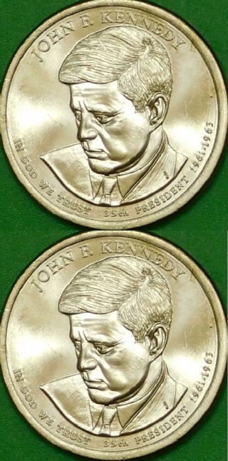 2015 Us (p And D Mints) John F.  Kennedy Presidential Dollars