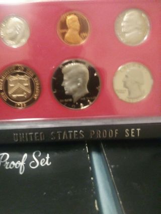 1980 S Us Proof Coin Set In Packaging