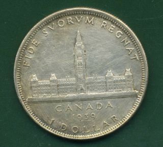1939 Canada Silver Dollar.