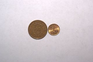 2 Different Coins From Mozambique - 20 Centavos & 1 Escudo (both Dating 1974)