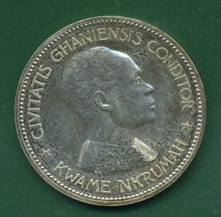 1958 Ghana Silver Proof 5 Shillings.