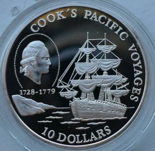 Niue 5 Dollars,  1996,  Cook 