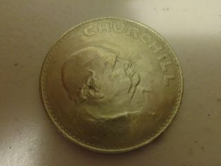 Great Britain 1965 One Crown " Winston Churchill " Commemorative Coin