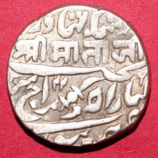 Jodhpur State - Shri Mataji - One Rupee - Rare Silver Coin A29