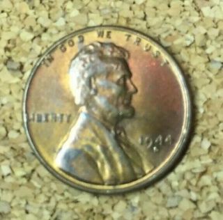 1944 D Minted Lincoln Wheat Penny Circulated Coin