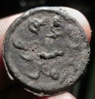 Malaysia Malaya Tin Coin Arabic Sultanate Era 1600s Rare